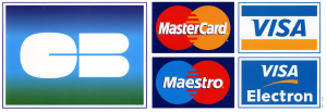 Paiement par carte bleue possible